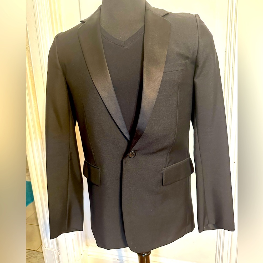 Dior Homme black single breasted Tuxedo. Size 50